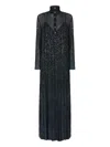 Missoni Sequin-embellishment High-neck Maxi Dress In Black