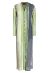 Missoni Multicolor Viscose Blend Long Cardigan In Multi