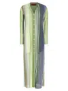 Missoni Multicolor Viscose Blend Long Cardigan
