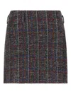 Missoni High Waist Mini Skirt With Sequin Embellishment In Multi