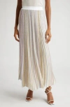 Missoni Sequin-embellished Maxi Skirt In Burgundy