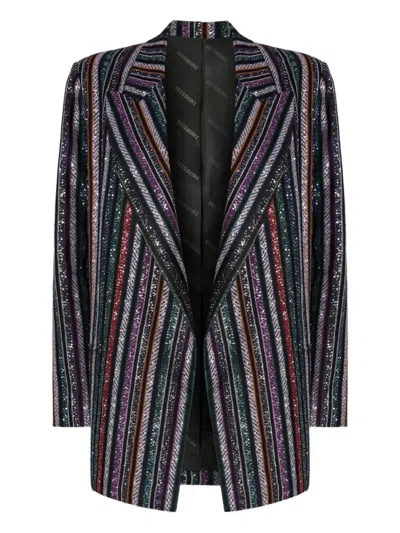 MISSONI SEQUIN-STRIPED JACKET
