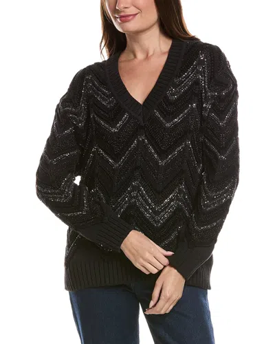 Missoni Sequin Sweater In Black
