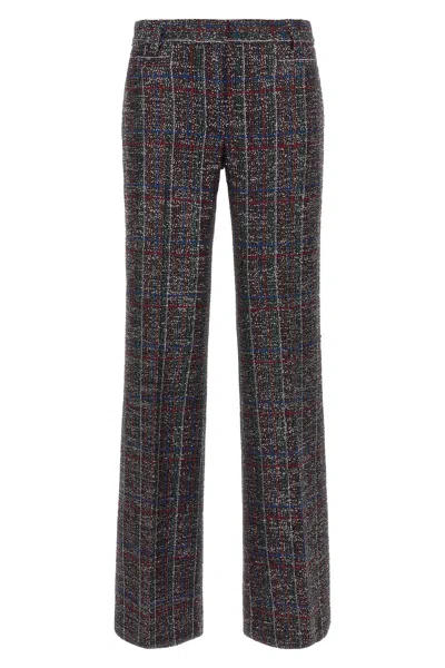 MISSONI SEQUIN TARTAN PANTS