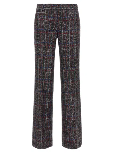 MISSONI MISSONI SEQUIN TARTAN PANTS