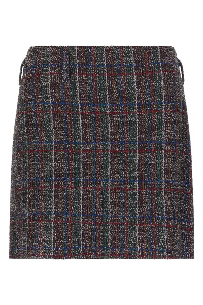 MISSONI SEQUIN TARTAN SKIRT