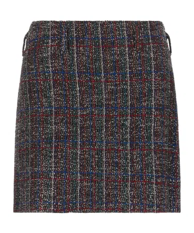 MISSONI MISSONI SEQUIN TARTAN SKIRT