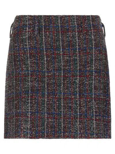 MISSONI SEQUIN TARTAN SKIRT