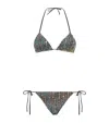 Missoni Sequin Triangle Bikini In Multi