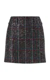 Missoni Sequined Check Loom Maxi Skirt In Multi
