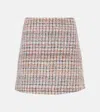 Missoni Knitted Mini Skirt In Multicoloured