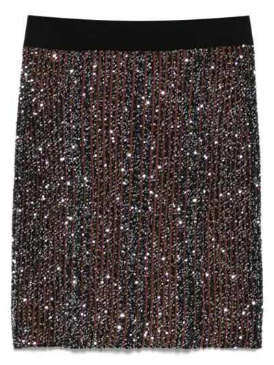Missoni Minirock Mit Pailletten In Black