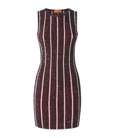 MISSONI MISSONI SEQUIN EMBELLISHED SLEEVELESS MINI DRESS