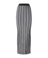 Missoni Langer Gerippter Ripprock Mit Pailletten In Black