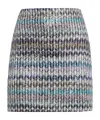 Missoni Zigzag Sequin Mini Skirt In Multicolor