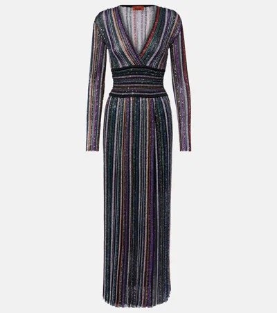 Missoni Sequined Striped Gown