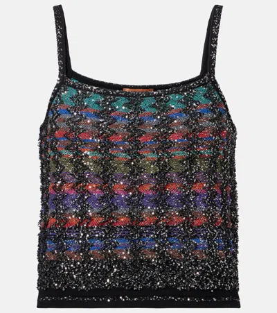 MISSONI SEQUINED TOP