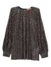 Missoni Sequined Top In Brown