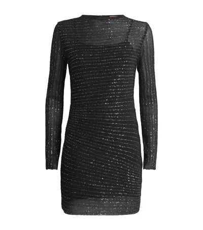 Missoni Sequinned Mini Dress In Multi
