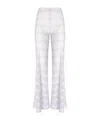 Missoni Serrated Bell Bottoms In White