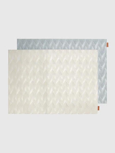 Missoni Set Of Two Sestriere Placemats 35x48 Cm With Geometric Pattern