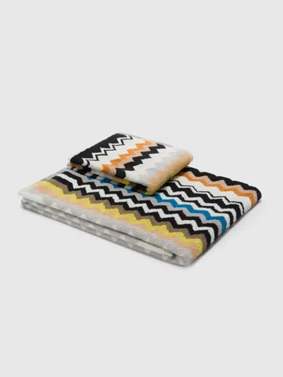 Missoni Two-piece Bath Set In Cotton Terry