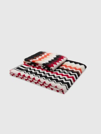 Missoni Two-piece Bath Set In Cotton Terry