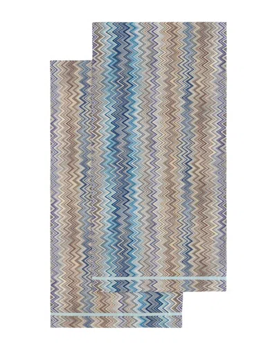 Missoni Set Of 2 John New King Pillow Cases