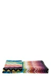 Missoni Set Of 2 Sheets 'giacomo' In Multi