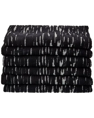 MISSONI SET OF 6 CARLYLE BATH TOWELS