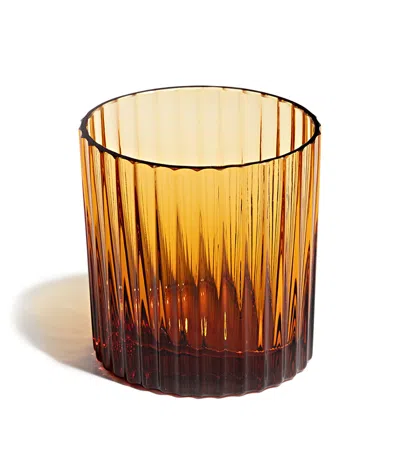 Missoni Set Of 6 Nastri Stemless Wine Glasses In Brown