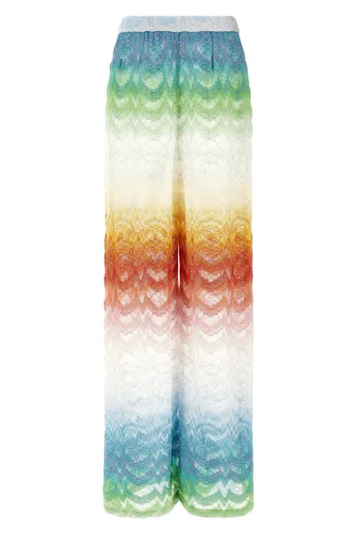 Missoni Cover-up Trousers In Shaded Lame Viscose In Multi