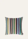 Missoni Shangai New Cushion, 16" Square In Yellow Multicolor