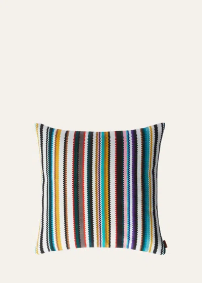 Missoni Shangai New Cushion, 16" Square In Yellow Multicolor