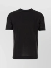 MISSONI SHEER LUREX CREW-NECK T-SHIRT WITH RIBBED CUFFS