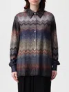 Missoni Viscosebluse Mit Schlangenmuster In Multi