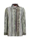 Missoni Blouse In Multicgreen /blu/bro