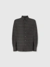 Missoni Shirt With Micro Zigzag Tone On Tone In Gray