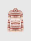 Missoni Hemd Mit Zick-zack-muster Aus Lamé In Multicoloured