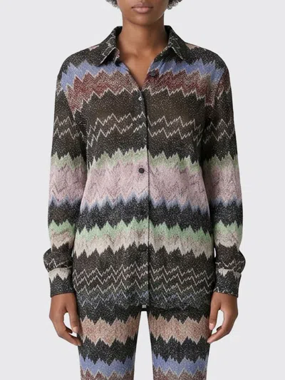 Missoni Shirt Woman In Black
