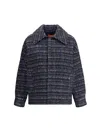 Missoni Overshirt Is Crafted On A Caperdoni Loom In Blue