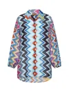 Missoni Zigzag Top Carioca Macro Chevron In Carioca Macro Chevr