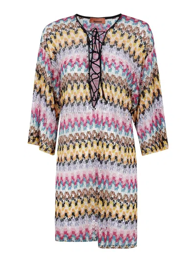 Missoni Vestido Corto - Negro