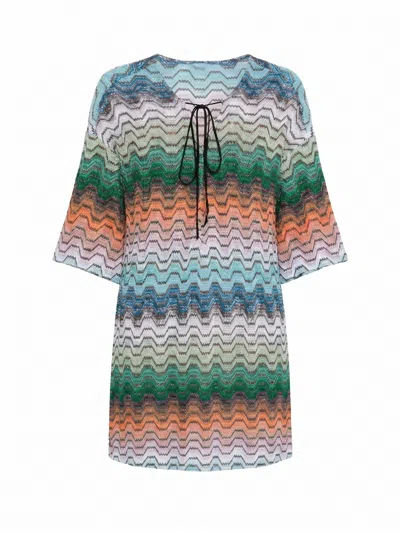 Missoni Short Cover Up In Multi