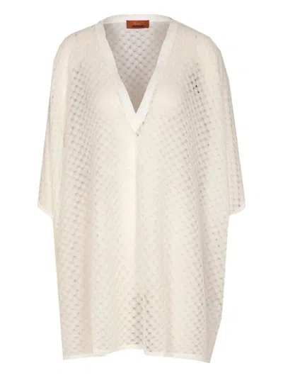 Missoni Short Cover-up In Neutral