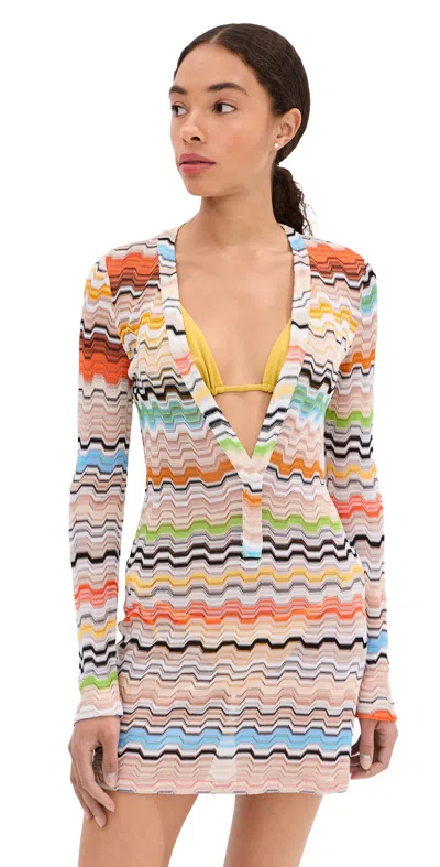 Missoni Short Cover Up Smsnp-multi
