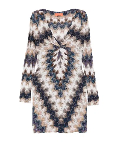 Missoni Short Dress In Animal Print