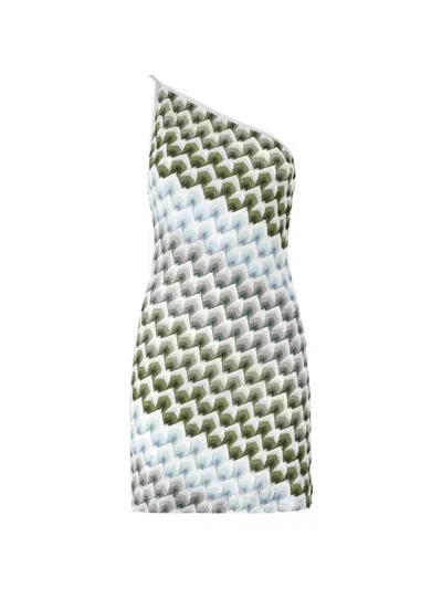 Missoni Short Dress In Green