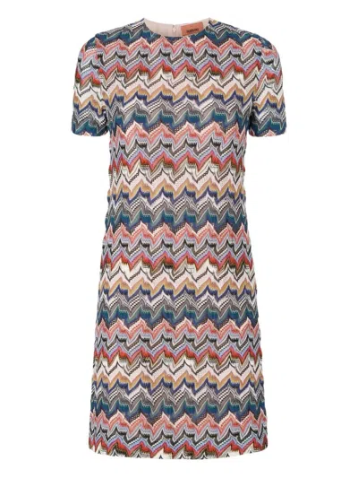 Missoni Short Dress In Multi