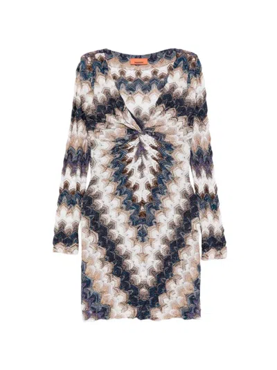 Missoni Short Dress In Animal Print